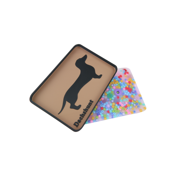 Dachshund  Picky Pad Satisfy Your Urge to Pick, Pop and Peel Stress-Free! Picky Pad and Tray