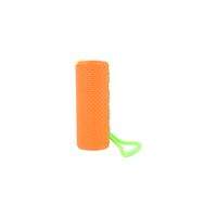 Picky Clicky™ ORANGE Cylinder Clicking fidget with textured sides Anxiety relief and easy travel fidget toy with sensory feedback design.