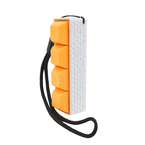 Picky Clicky™ Clicking fidget with Grey/Orange textured sides Anxiety ...