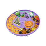 Picky Party Halloween Purple picking plate