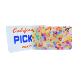 California License Plate Picky Pad Satisfy Your Urge to Pick, Pop and Peel Stress-Free! Picky Pad and Tray