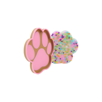 Paw Print Picky Pad Satisfy Your Urge to Pick, Pop and Peel Stress-Free! Picky Pad and Tray