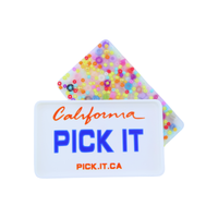 California License Plate Picky Pad Satisfy Your Urge to Pick, Pop and Peel Stress-Free! Picky Pad and Tray