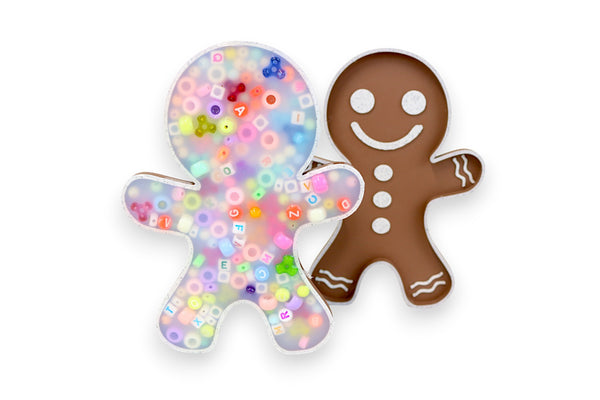 Gingerbread Man Picky Pad Satisfy Your Urge to Pick, Pop and Peel Stress-Free! Picky Pad and Tray