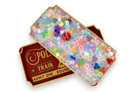 Christmas Train Ticket Pad Satisfy Your Urge to Pick, Pop and Peel Stress-Free! Picky Pad and Tray