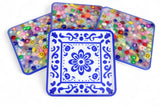 Mexican Tile Picky Pad Satisfy Your Urge to Pick, Pop and Peel Stress-Free! Picky Pad and Tray
