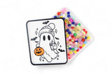 Pumpkin Ghost Picky Pad Satisfy Your Urge to Pick, Pop and Peel Stress-Free! Picky Pad and Tray