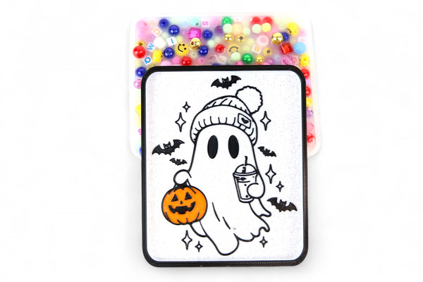 Pumpkin Ghost Picky Pad Satisfy Your Urge to Pick, Pop and Peel Stress-Free! Picky Pad and Tray
