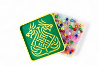 Dragon Heads Viking Picky Pad Satisfy Your Urge to Pick, Pop and Peel Stress-Free! Picky Pad and Tray