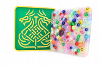 Dragon Heads Viking Picky Pad Satisfy Your Urge to Pick, Pop and Peel Stress-Free! Picky Pad and Tray