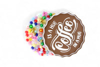 Coffee Hug Picky Pad Satisfy Your Urge to Pick, Pop and Peel Stress-Free! Picky Pad and Tray