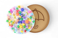 Dalgona Umbrella Cookie Picky Pad Satisfy Your Urge to Pick, Pop and Peel Stress-Free! Picky Pad and Tray