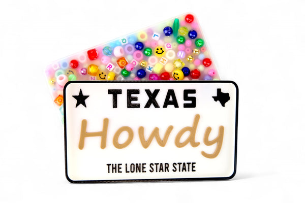 Texas License Pad Satisfy Your Urge to Pick, Pop and Peel Stress-Free! Picky Pad and Tray