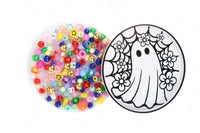 Flower Ghost  Pad Satisfy Your Urge to Pick, Pop and Peel Stress-Free! Picky Pad and Tray