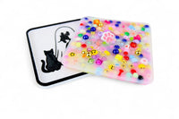 Ghost with multiple Cats Picky Pad Satisfy Your Urge to Pick, Pop and Peel Stress-Free! Picky Pad and Tray
