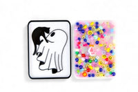 Ghost with One (1) Black Cat Picky Pad Satisfy Your Urge to Pick, Pop and Peel Stress-Free! Picky Pad and Tray