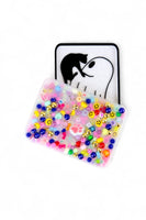 Ghost with One (1) Black Cat Picky Pad Satisfy Your Urge to Pick, Pop and Peel Stress-Free! Picky Pad and Tray