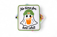 Ghost  with no time for BOO Pad Satisfy Your Urge to Pick, Pop and Peel Stress-Free! Picky Pad and Tray