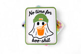 Ghost  with no time for BOO Pad Satisfy Your Urge to Pick, Pop and Peel Stress-Free! Picky Pad and Tray
