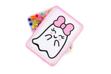 Pink Bow Ghost Pad Satisfy Your Urge to Pick, Pop and Peel Stress-Free! Picky Pad and Tray
