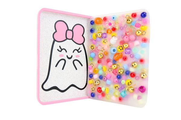 Pink Bow Ghost Pad Satisfy Your Urge to Pick, Pop and Peel Stress-Free! Picky Pad and Tray