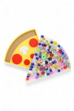 Pizza Slice Pad Satisfy Your Urge to Pick, Pop and Peel Stress-Free! Picky Pad and Tray