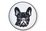 Dog - FRENCHIE Face  Picky Pad Satisfy Your Urge to Pick, Pop and Peel Stress-Free! Picky Pad and Tray