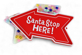 Santa Arrow Ornament Pad Satisfy Your Urge to Pick, Pop and Peel Stress-Free! Picky Pad and Tray
