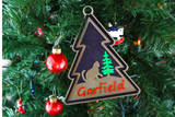 Personalized Cat Christmas Tree Ornament Picky Party Pad™- Satisfy Your Urge to Pick, Pop and Peel Picky Pad