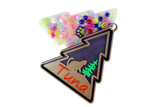 Personalized Cat Christmas Tree Ornament Picky Party Pad™- Satisfy Your Urge to Pick, Pop and Peel Picky Pad