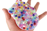 Personalized Christmas Soccer Ball Ornament Picky Party Pad™- Satisfy Your Urge to Pick, Pop and Peel Picky Pad