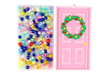 Pink Door Christmas Wreath Ornament Pad Satisfy Your Urge to Pick, Pop and Peel Stress-Free! Picky Pad and Tray