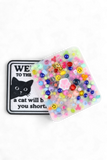 Cat BATHROOM Satisfy Your Urge to Pick, Pop and Peel Stress-Free! Picky Pad and Tray