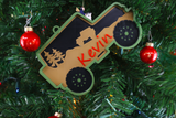 Personalized Off Road Truck Ornament Picky Party Pad™- Satisfy Your Urge to Pick, Pop and Peel Picky Pad