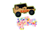 Personalized Off Road Truck Ornament Picky Party Pad™- Satisfy Your Urge to Pick, Pop and Peel Picky Pad
