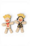 2026 NYE  Gingerbread Man/Woman Tree Ornament Fidget