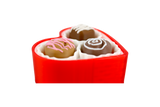 Heart Box of Chocolate Clicky - 3 Tactiles - Red