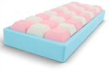 27 Clicky Keycap board - Blue Frame