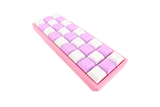 27 Clicky Keycap board - Pink Frame