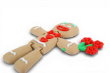 Valentine Gingerbread Man/Woman Tree Ornament Fidget