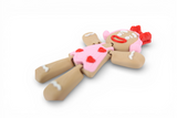 Valentine Gingerbread Man/Woman Tree Ornament Fidget