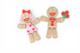 Valentine Gingerbread Man/Woman Tree Ornament Fidget