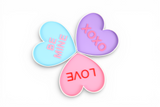3 Pack Valentine Heart Bundle Picky Pad Satisfy Your Urge to Pick, Pop and Peel Stress-Free! Picky Pad and Tray