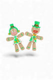 St Patrick Gingerbread Man/Woman Tree Ornament Fidget
