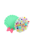 Teal Clam Picky Party Pad and Trinket Dish Satisfy Your Urge to Pick, Pop and Peel Stress-Free!
