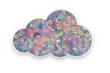 Cloud Picky Pad Satisfy Your Urge to Pick, Pop and Peel Stress-Free! Picky Pad and Tray
