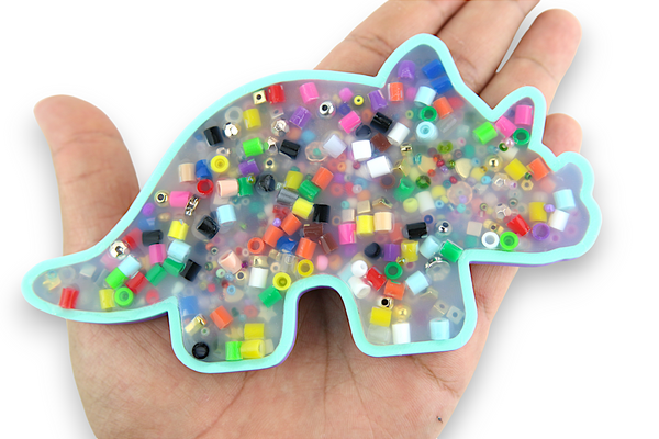 Triceratops Picky Pad Satisfy Your Urge to Pick, Pop and Peel Stress-Free! Picky Pad and Tray