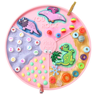 Picky Party Plate Pink  Color Plate
