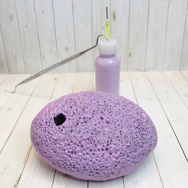 Picky Pumice Fully Covered Picking stone Purple Color – pickypumicestone