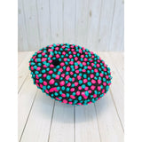 Finger Picking Stone Pink and Caribbean Blue Color Picky Pumice Stone.